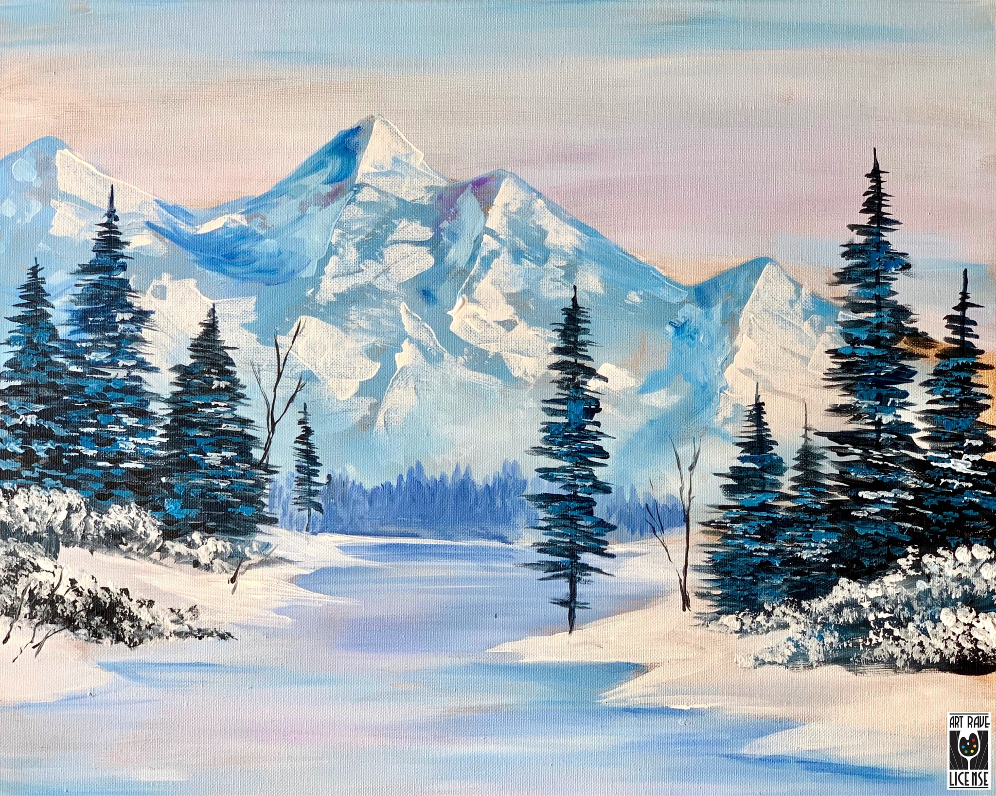 Paint and Sip – Majestic Mountains